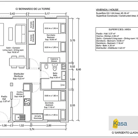 Appartement Kasa